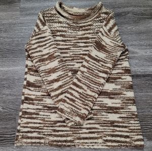 Urban Outfitters Ecote Brown Space Dyed Wool Blend Sweater